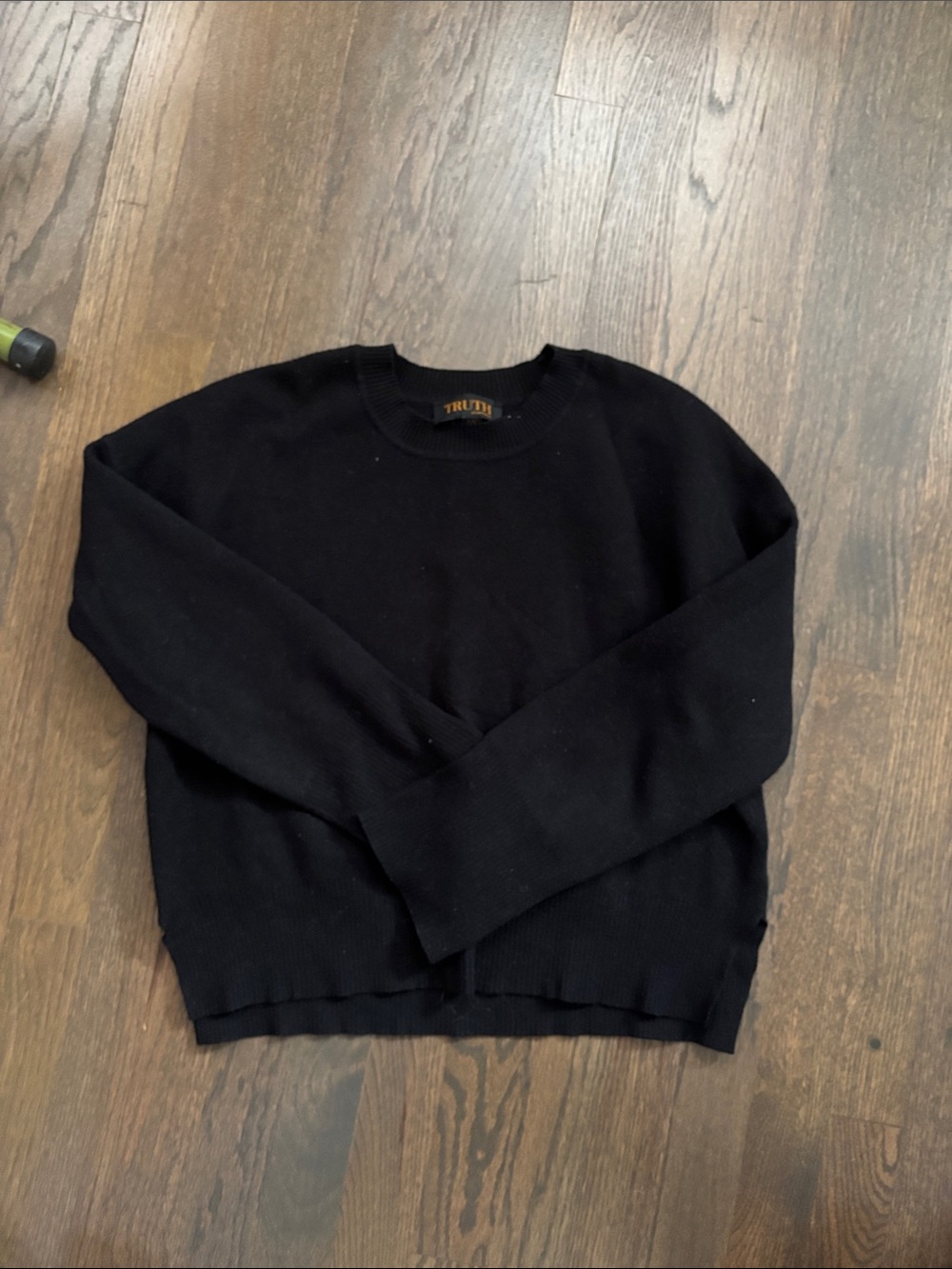 Truth Black Crewneck Sweater